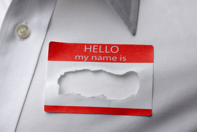 Fraud Name Tag