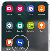 Samsung Pay Step 1